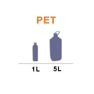Envases aceite crudo de girasol